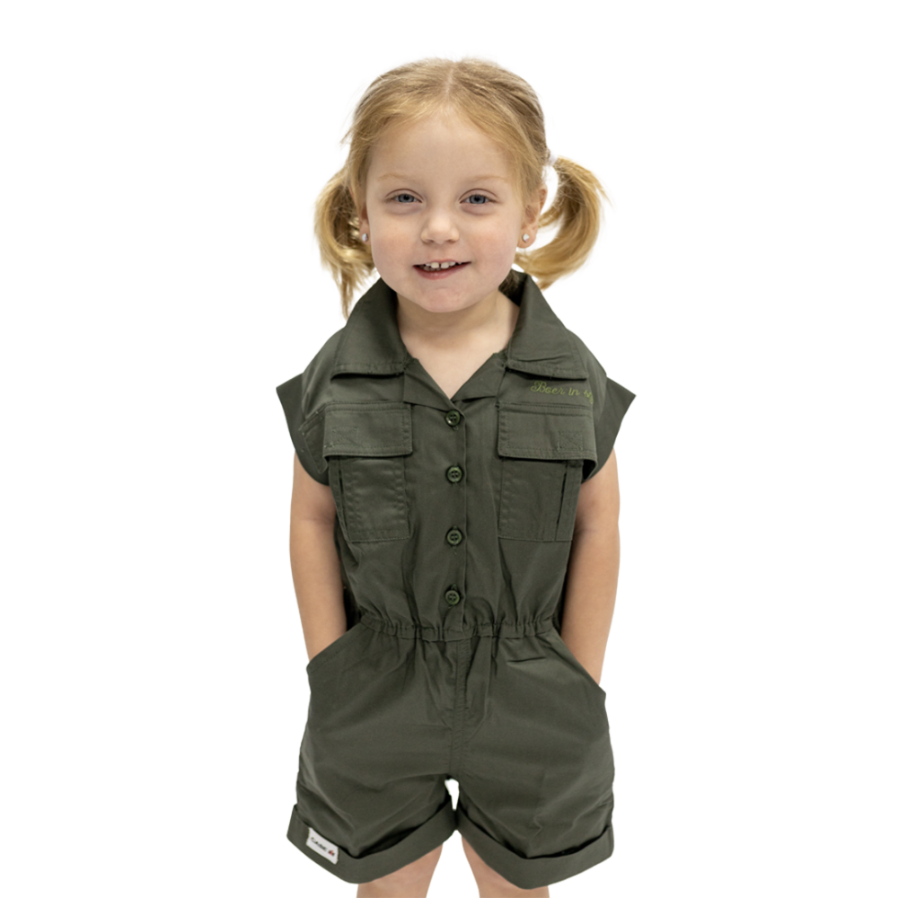 GIRLY JUMPSUIT OLIVE